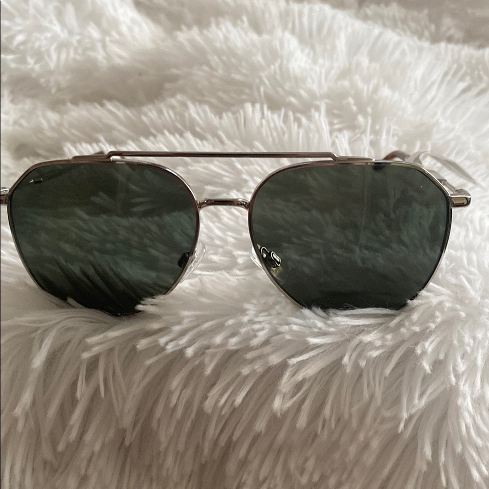Dolce & Gabbana Silver Frame Sunglasses